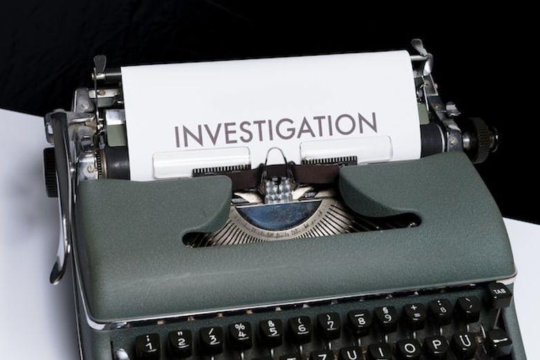 Investigation Typewriter